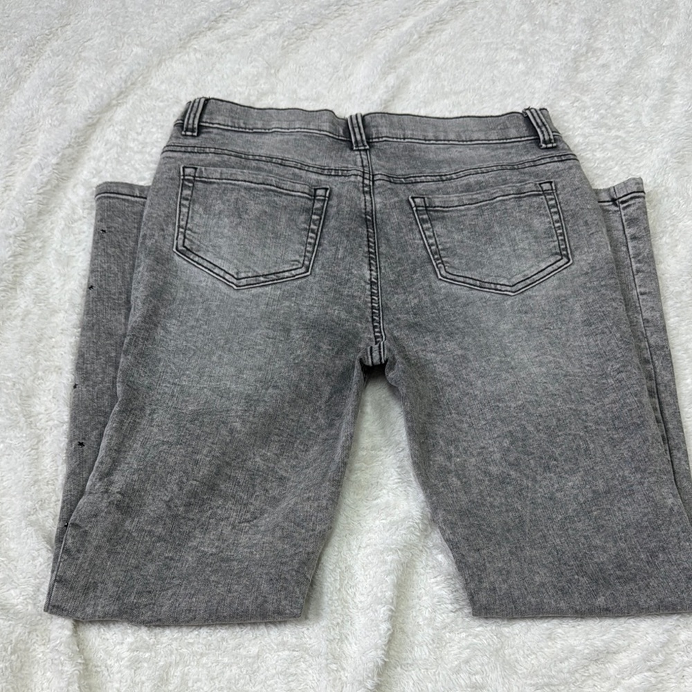 Harper Heritage Women's Skinny Jeans - Gray - Picture 7 of 7